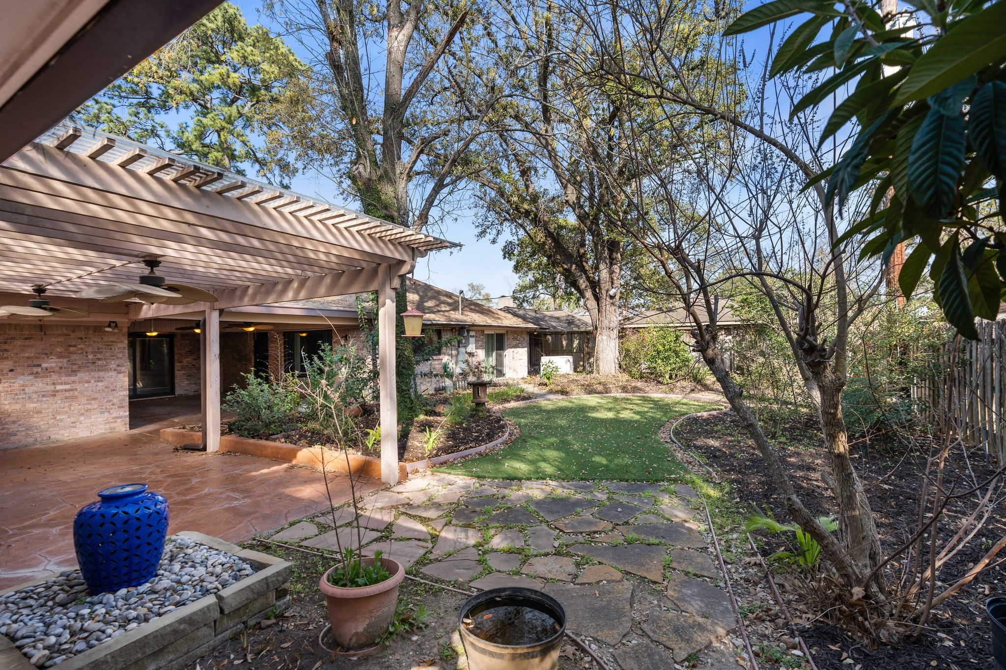 1043 Martin Street Houston, TX 77018 - Photo 38 of 45 a front view of a house with patio