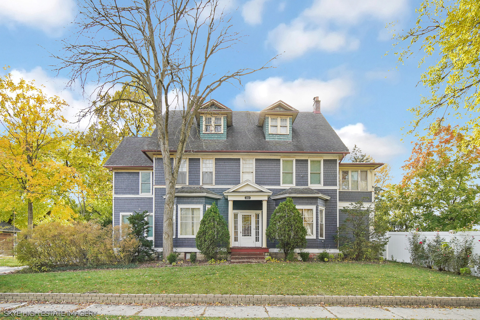front view of a house