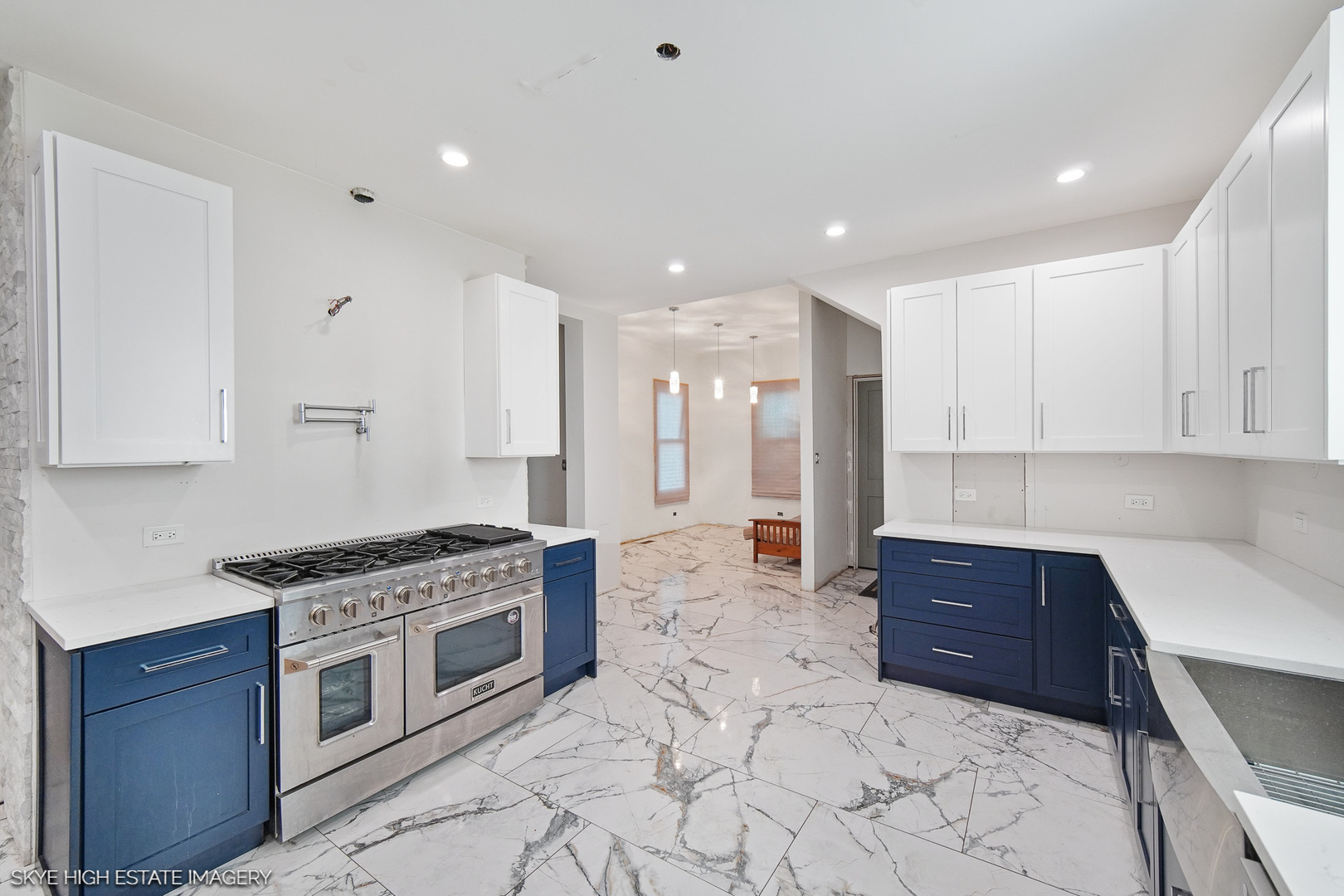 2163 Chestnut Road Homewood, IL 60430 - Photo 3 of 31 a kitchen with stainless steel appliances granite countertop a stove a sink and a refrigerator