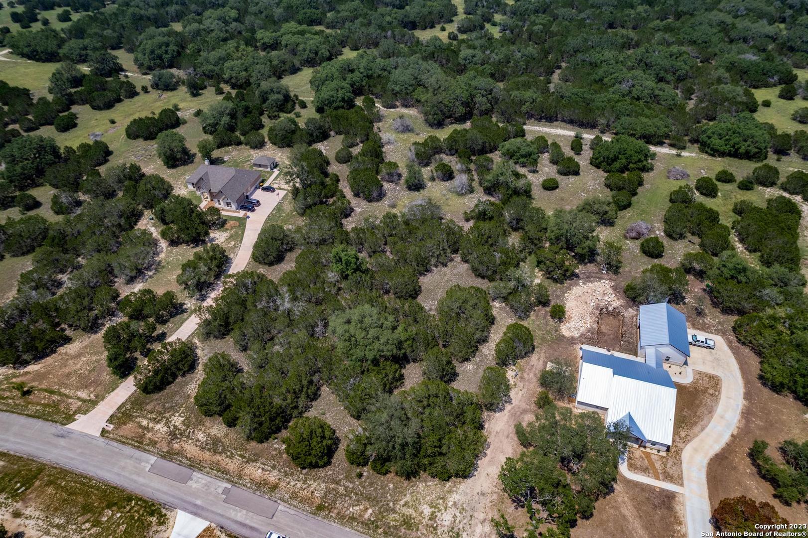 Lot 12 Rio Azul Pipe Creek, TX 78063 - Photo 10 of 30 an aerial view of house with yard
