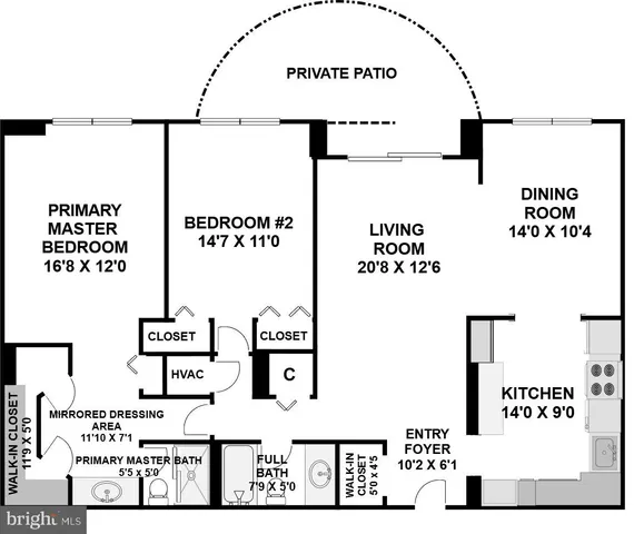 $3,200 | 5904 Mt Eagle Drive, Unit 105, Alexandria, VA 22303