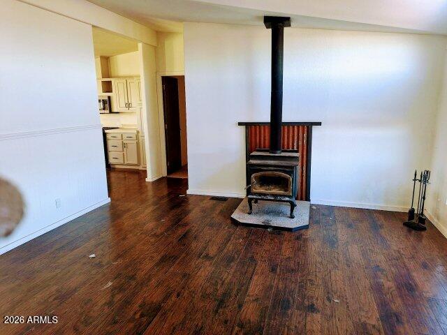 1595 Bourdon Ranch Road Show Low, AZ 85901 - Photo 23 of 41 a view of a workspace with wooden floor