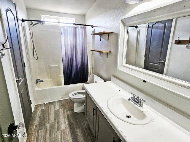 1595 Bourdon Ranch Road Show Low, AZ 85901 - Photo 25 of 41 a bathroom with a sink a toilet a mirror and shower
