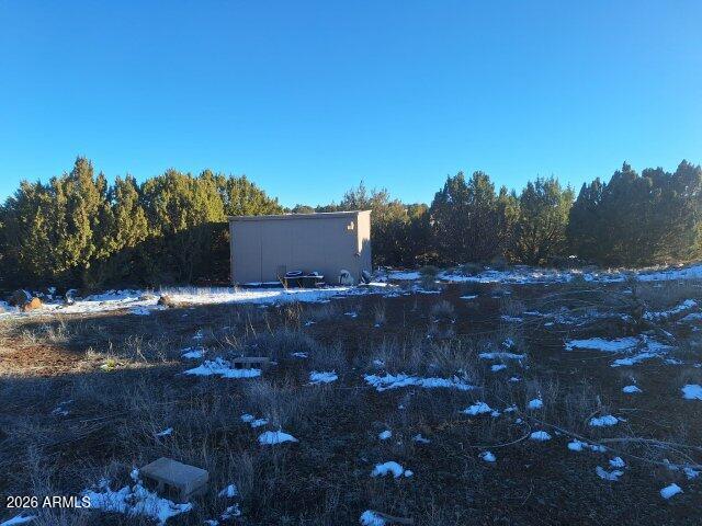 1595 Bourdon Ranch Road Show Low, AZ 85901 - Photo 41 of 41 a view of swimming pool and trees in the background