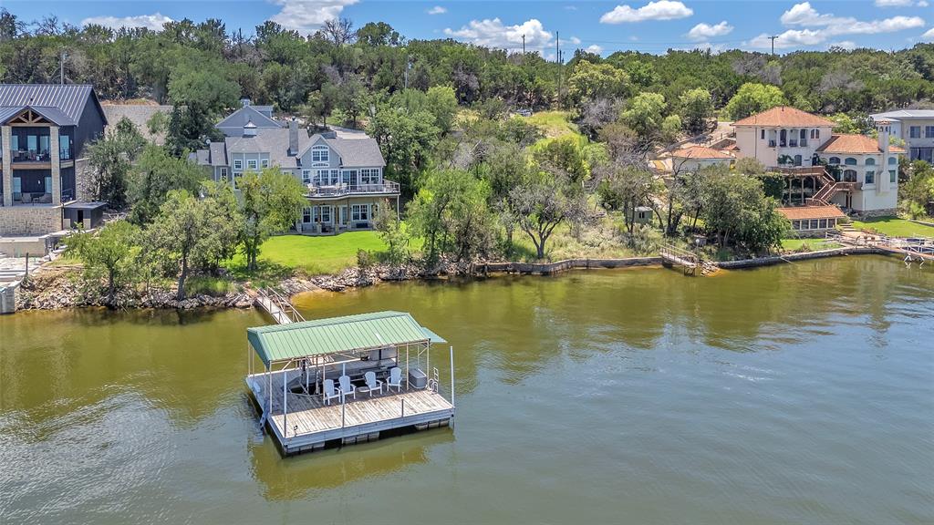 2147 Trail Rdg 2 Graford, TX 76449 - Photo 37 of 37 an aerial view of a house with a lake view