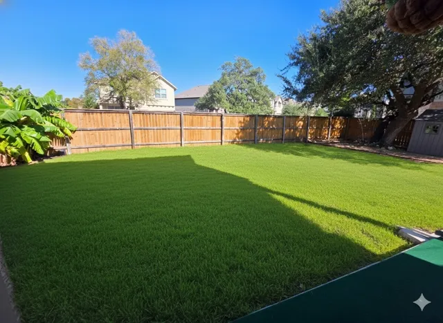 a view of outdoor space and yard