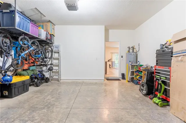 a view of a storage in a room