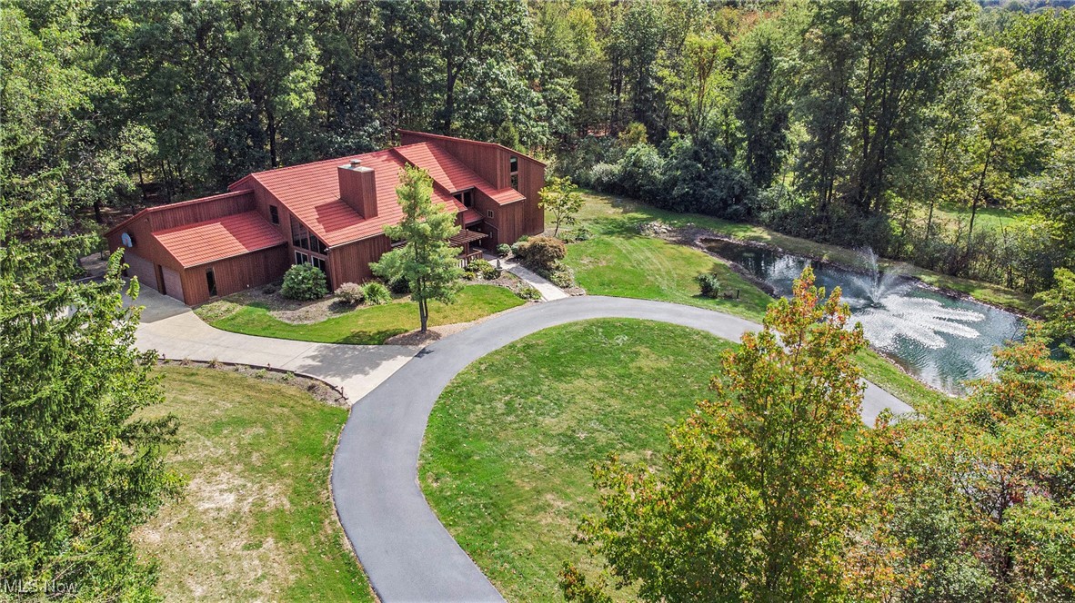 3085 Hamlin Road Medina, OH 44256 - Photo 46 of 50 View from above of property featuring a forest