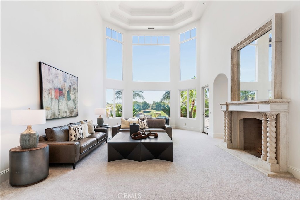 18090 Old Coach Drive Poway, CA 92064 - Photo 7 of 75 a living room with furniture and a fireplace