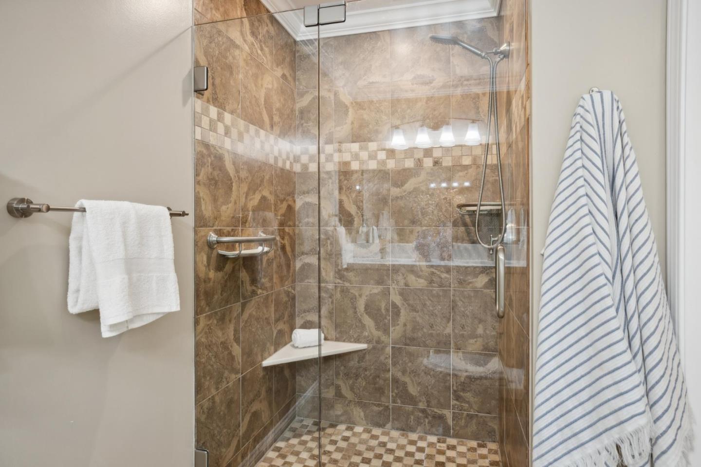 3850 Rio Road, Unit 1 Carmel, CA 93923 - Photo 32 of 46 a bathroom with a shower