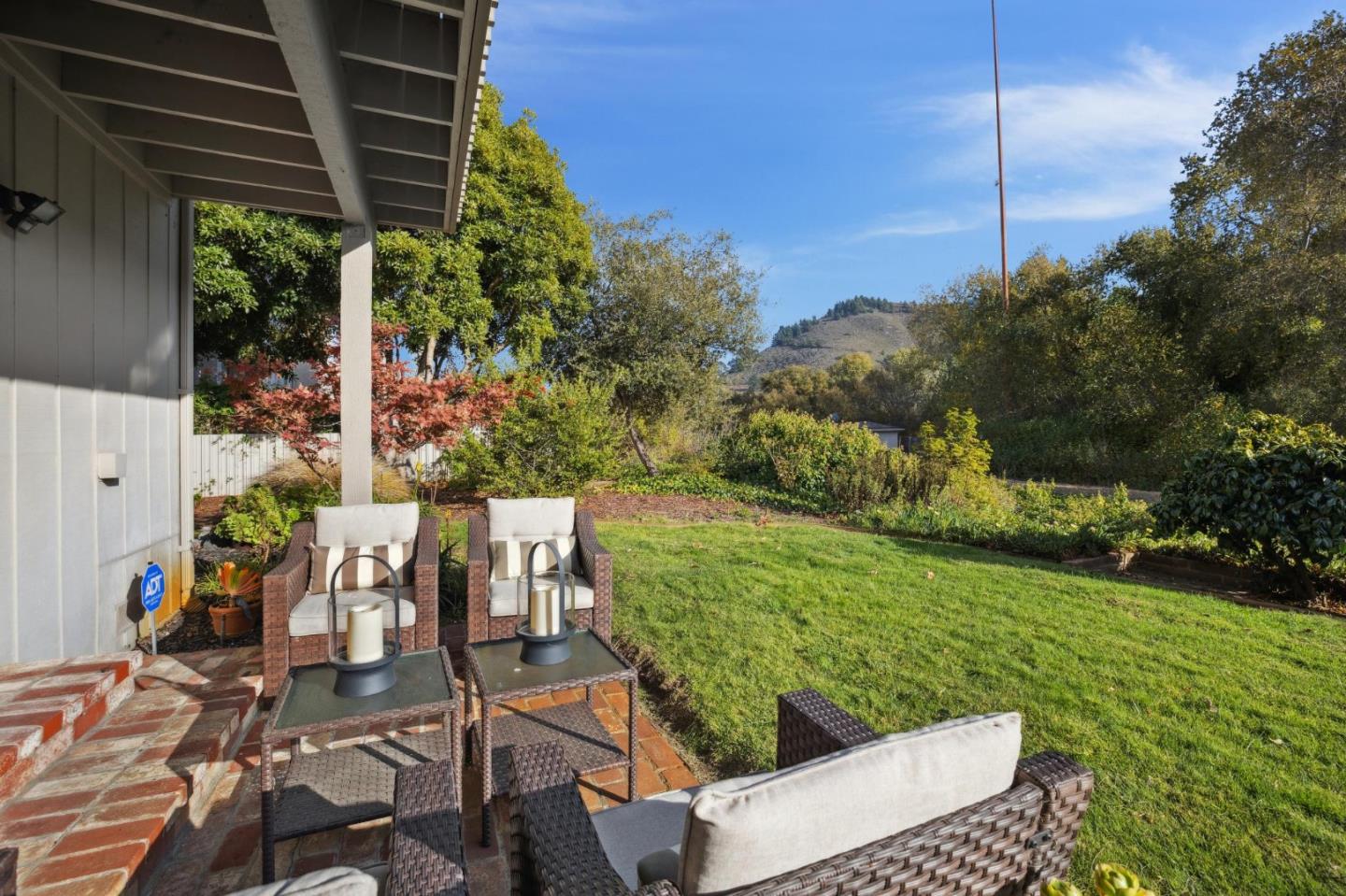 3850 Rio Road, Unit 1 Carmel, CA 93923 - Photo 40 of 46 a view of yard from outdoor seating