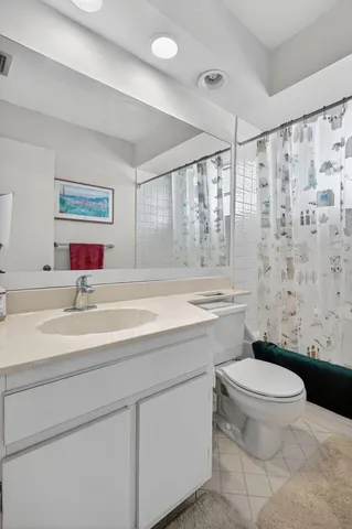 a outdoor space with garden view