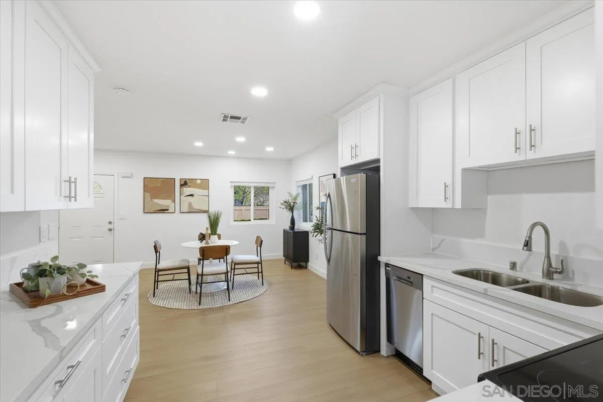 911 Jamacha Road El Cajon, CA 92019 - Photo 13 of 34 a kitchen with a refrigerator and a sink