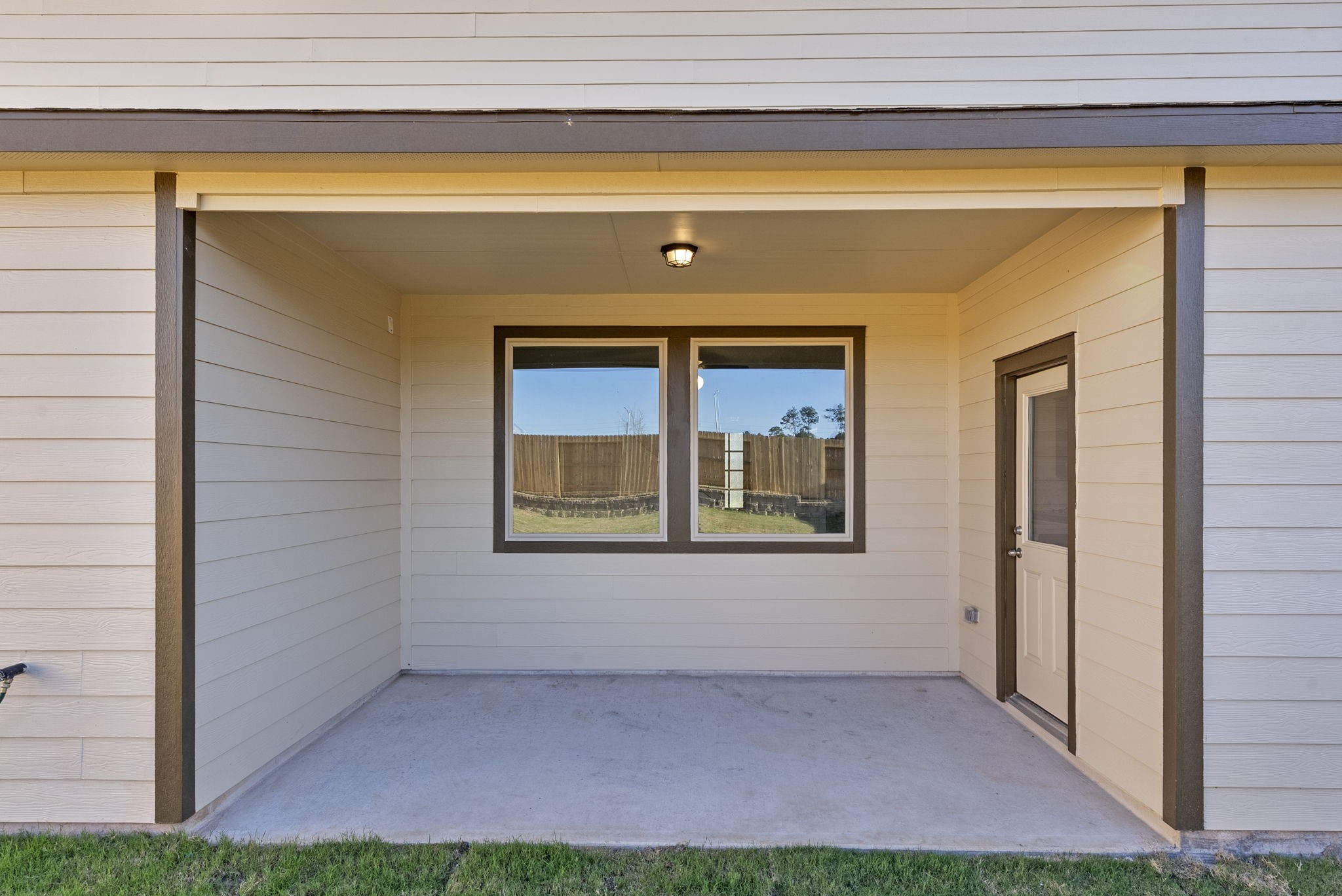 24218 Dewey Trail Magnolia, TX 77355 - Photo 31 of 38 a front view of a house with a yard