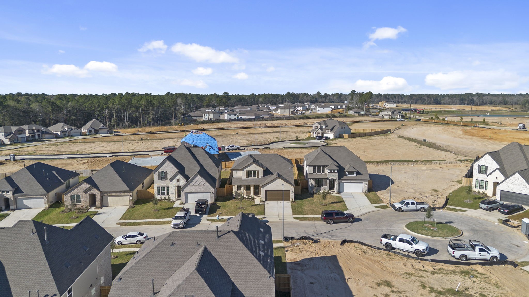 24218 Dewey Trail Magnolia, TX 77355 - Photo 33 of 38 a view of yard and patio