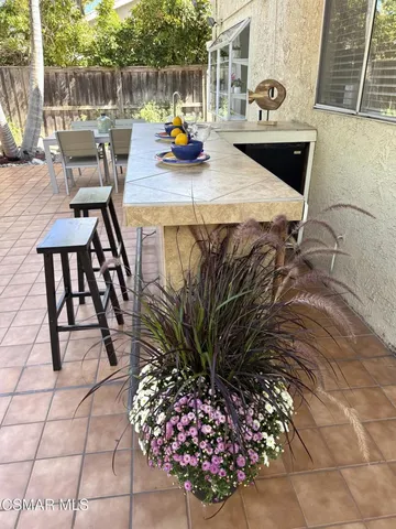 a view of outdoor space and deck