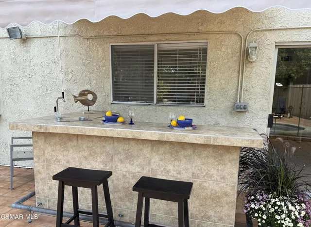 a view of outdoor space and patio