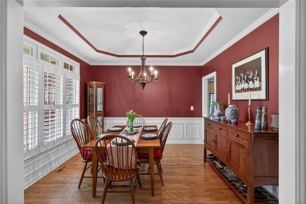 129 Dorchester Way Villa Rica, GA 30180 - Photo 5 of 65 a dining room with furniture and window