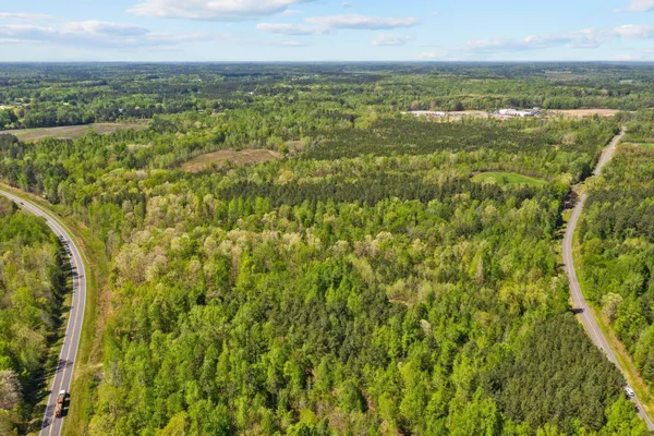 a view of a city with an ocean