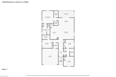 $479,900 | 13606 Messino Court, Estero, FL 33928
