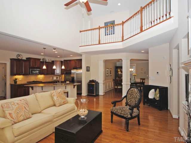 306 Brandywine Drive Raleigh, NC 27607 - Photo 5 of 18 Open layout is perfect for entertaining friends and family.