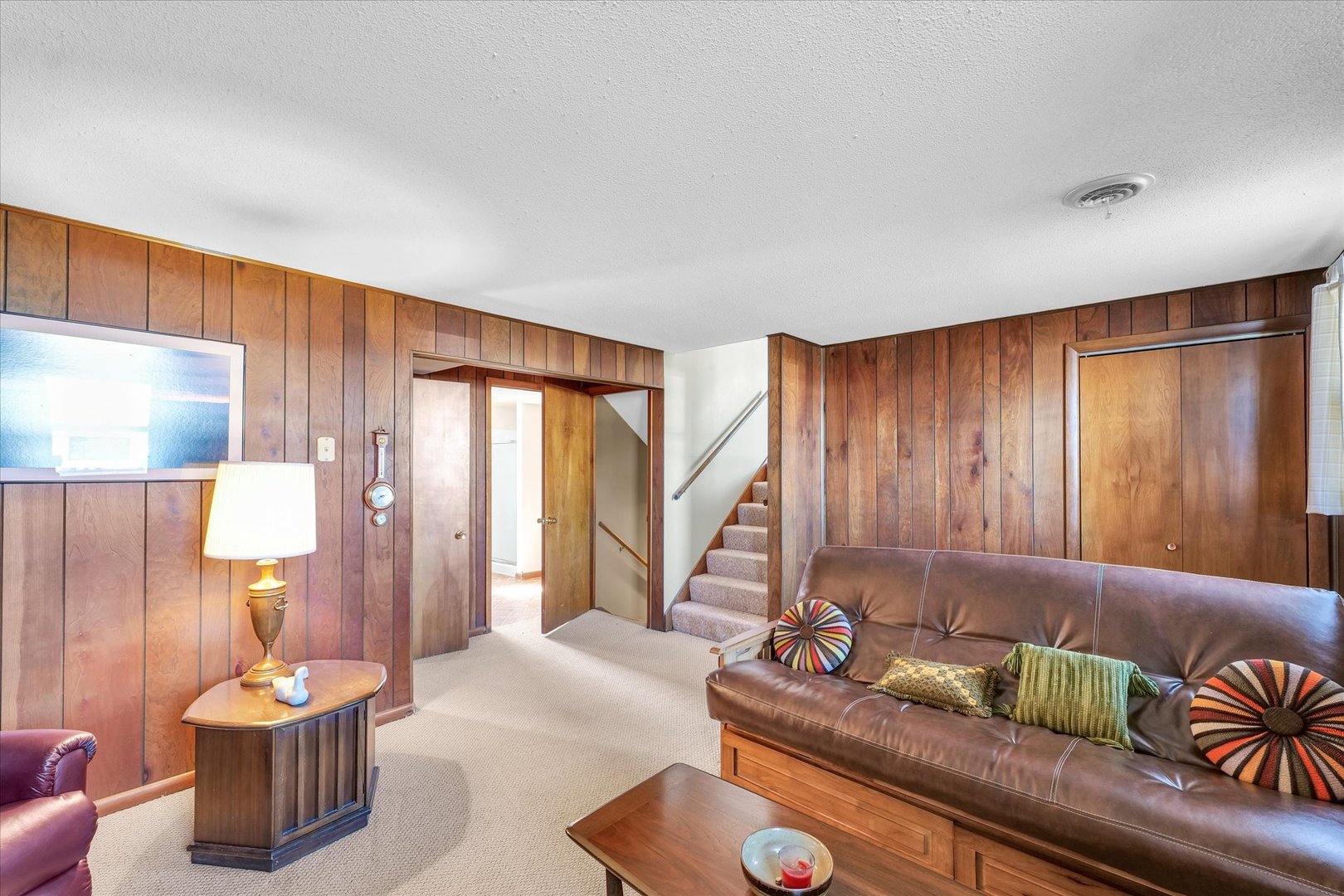 586 Hazelcrest Place Rantoul, IL 61866 - Photo 32 of 47 a living room with furniture and a large window
