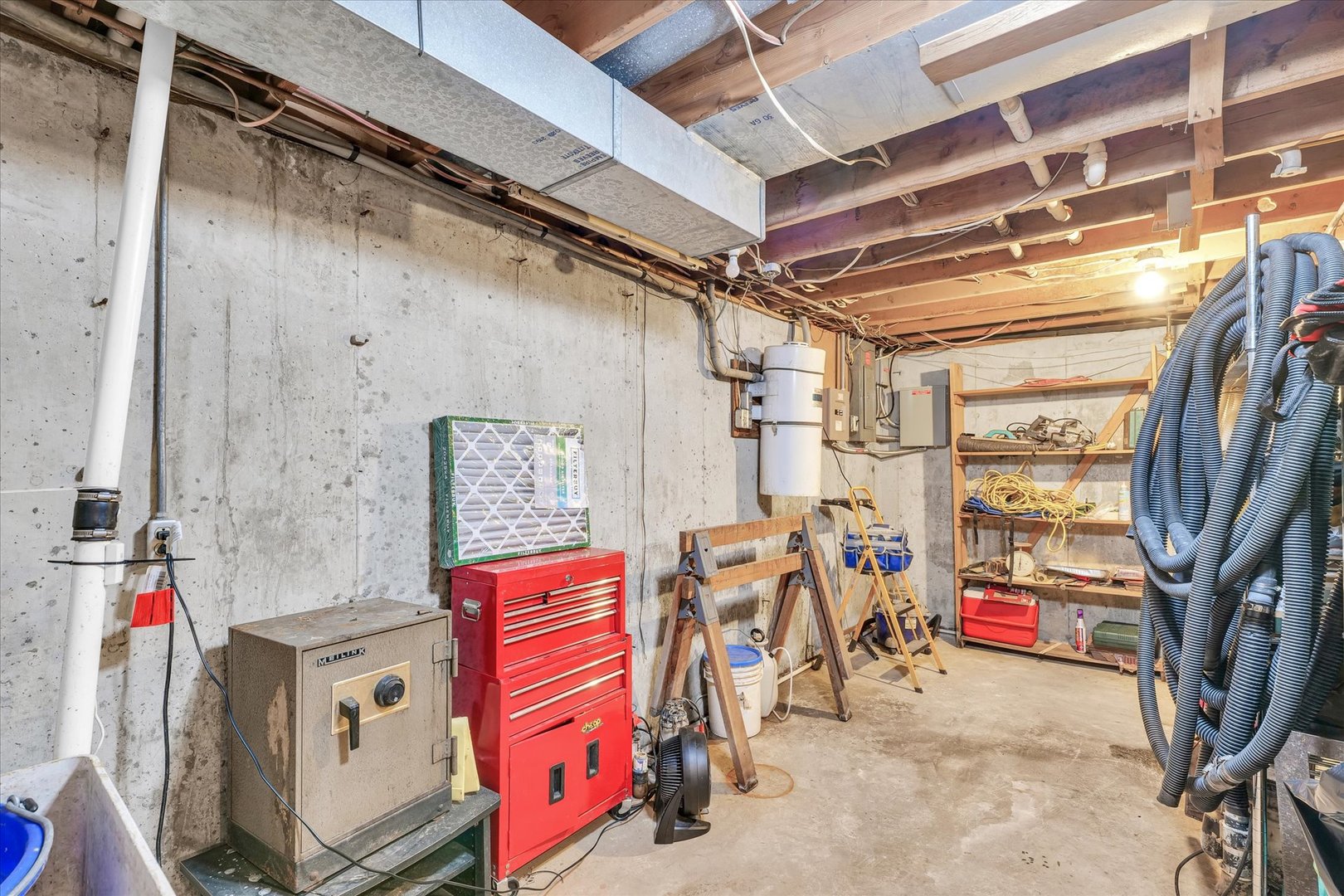 586 Hazelcrest Place Rantoul, IL 61866 - Photo 42 of 47 a view of storage and utility room