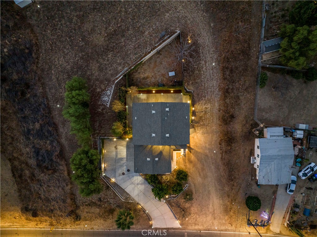 28637 Chiquito Canyon Road Castaic, CA 91384 - Photo 73 of 74 an aerial view of house with yard