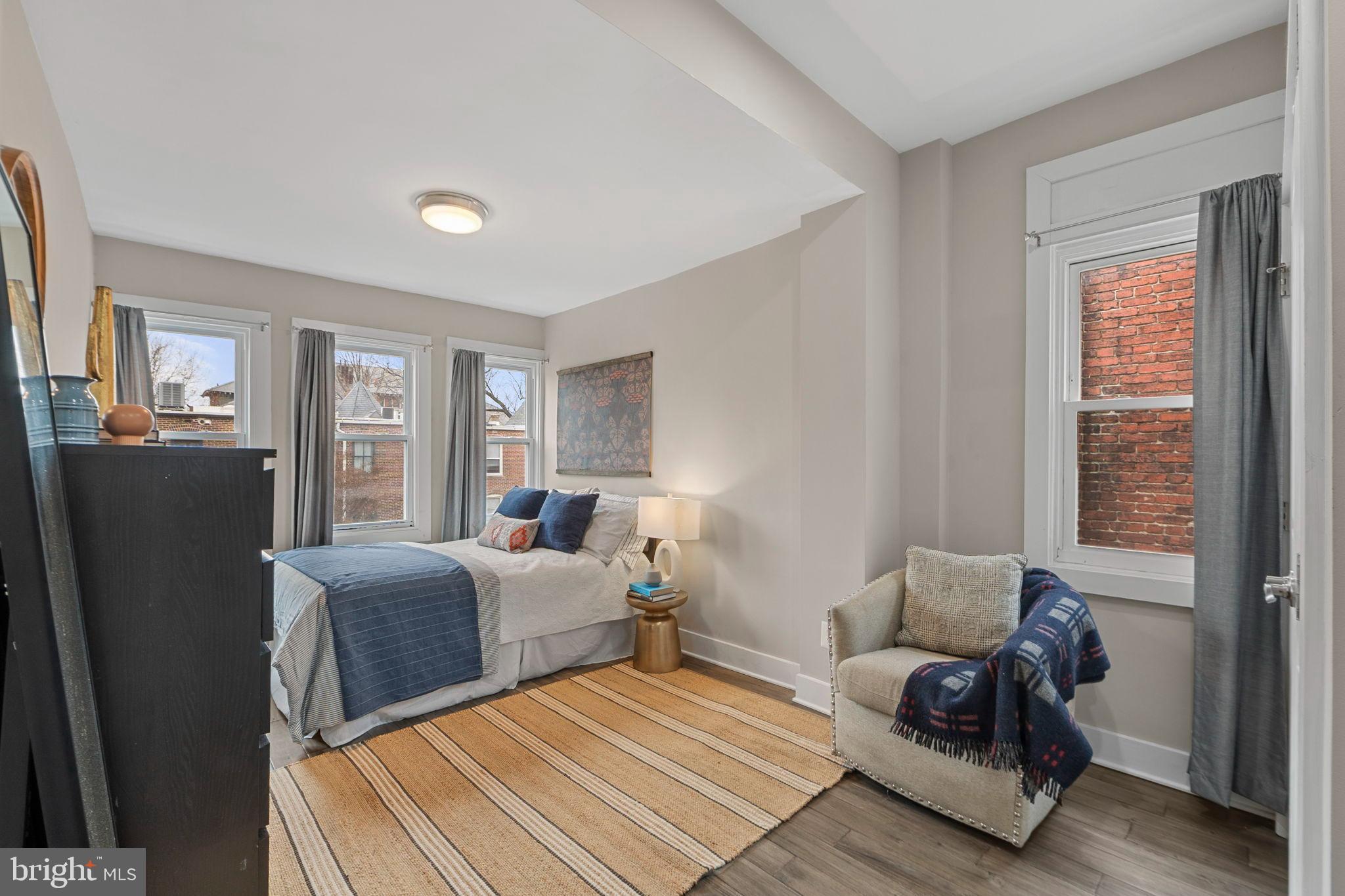 113 R Street Northeast Washington, DC 20002 - Photo 23 of 46 Bright and airy 2nd bedroom with natural light.