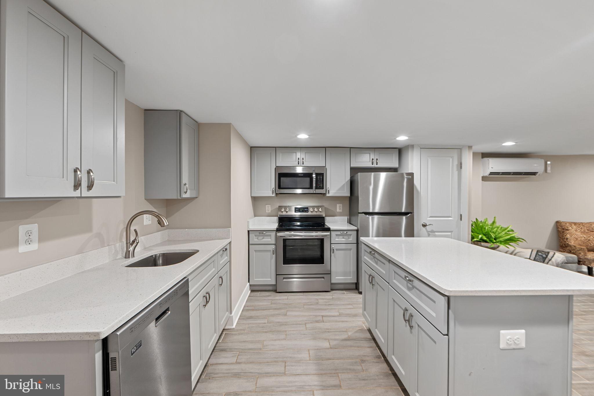 113 R Street Northeast Washington, DC 20002 - Photo 34 of 46 Modern kitchen at lower level
