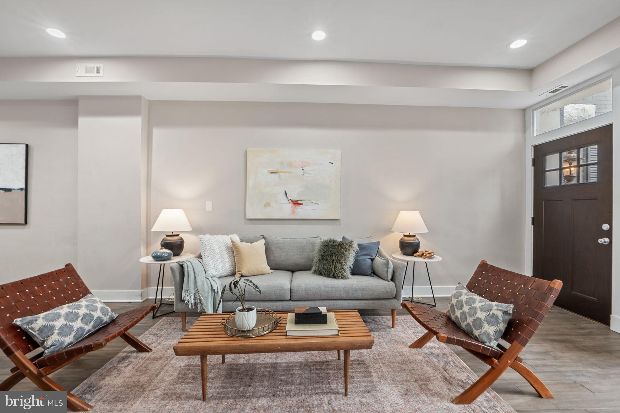 113 R Street Northeast Washington, DC 20002 - Photo 8 of 46 Modern elegance in a cozy living space.