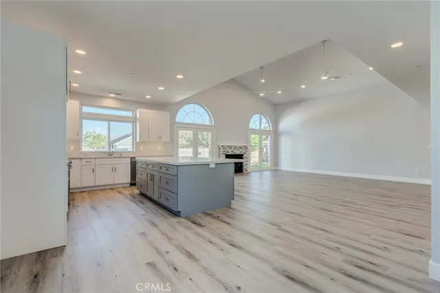 wooden floor in an empty room