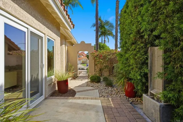 a view of a corridor