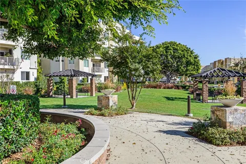 a view of a garden
