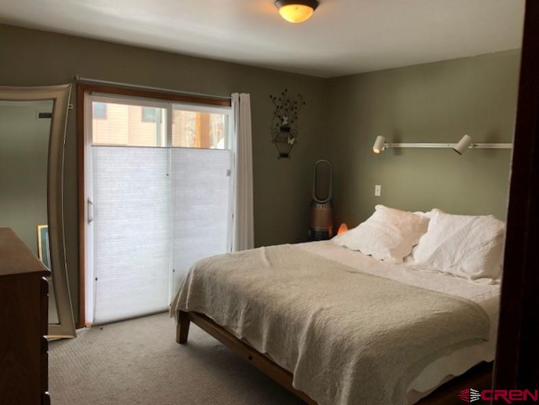 251 Gothic Road, Unit 3 Crested Butte, CO 81225 - Photo 16 of 31 has private deck and new slider blinds