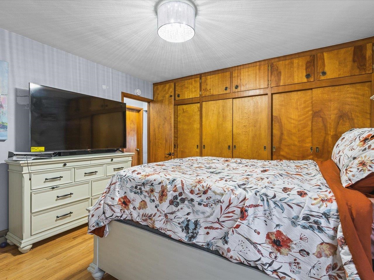 3215 Rural Street Rockford, IL 61107 - Photo 19 of 25 a bedroom with a bed and flat screen tv