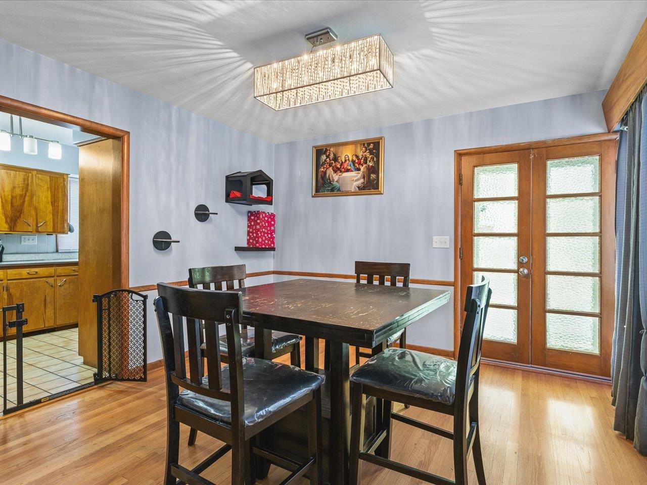 3215 Rural Street Rockford, IL 61107 - Photo 10 of 25 a view of a dining room with furniture and wooden floor