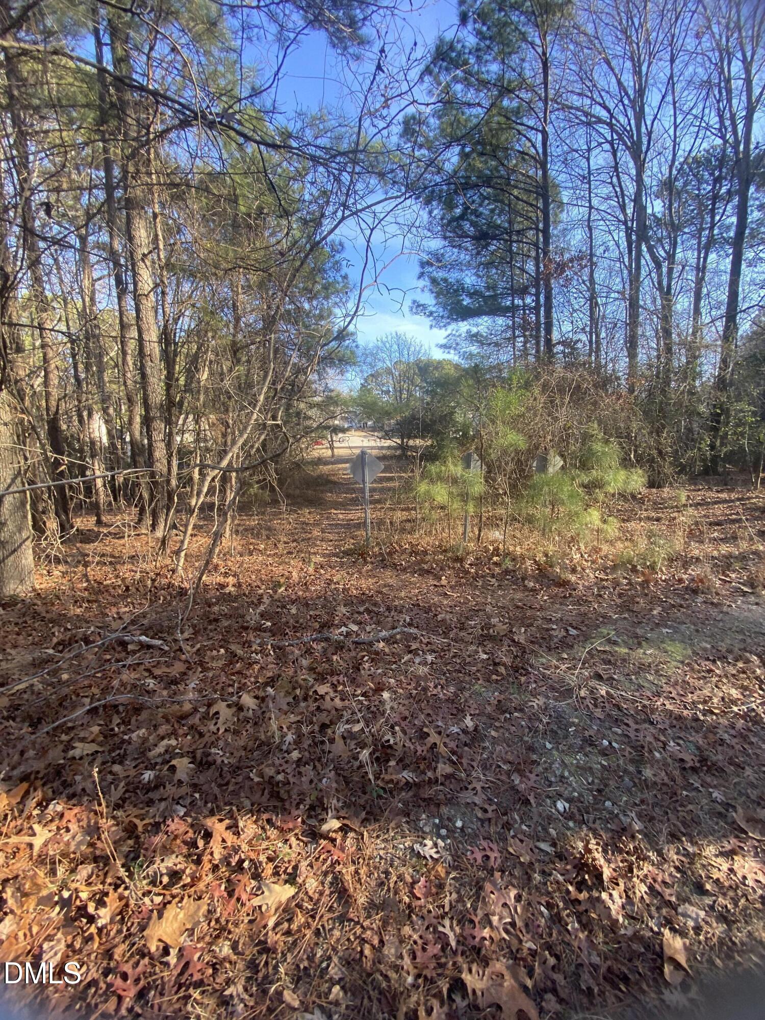 5301 Shadow Valley Road Holly Springs, NC 27540 - Photo 9 of 10 a view of a yard with plants and trees