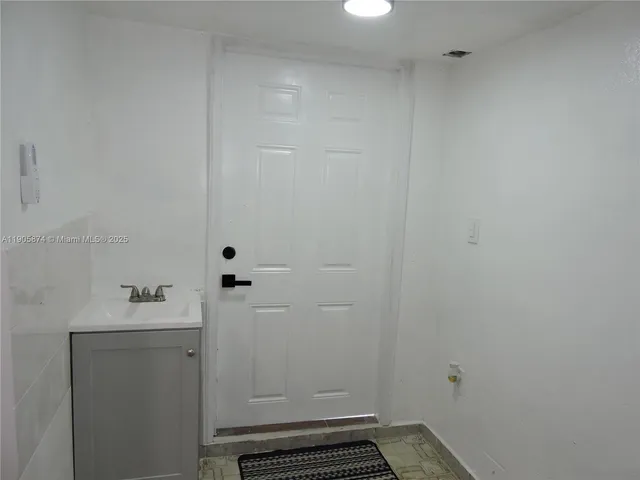 a bathroom with a sink