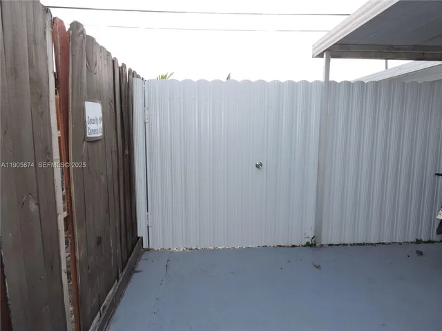 a view of a small house