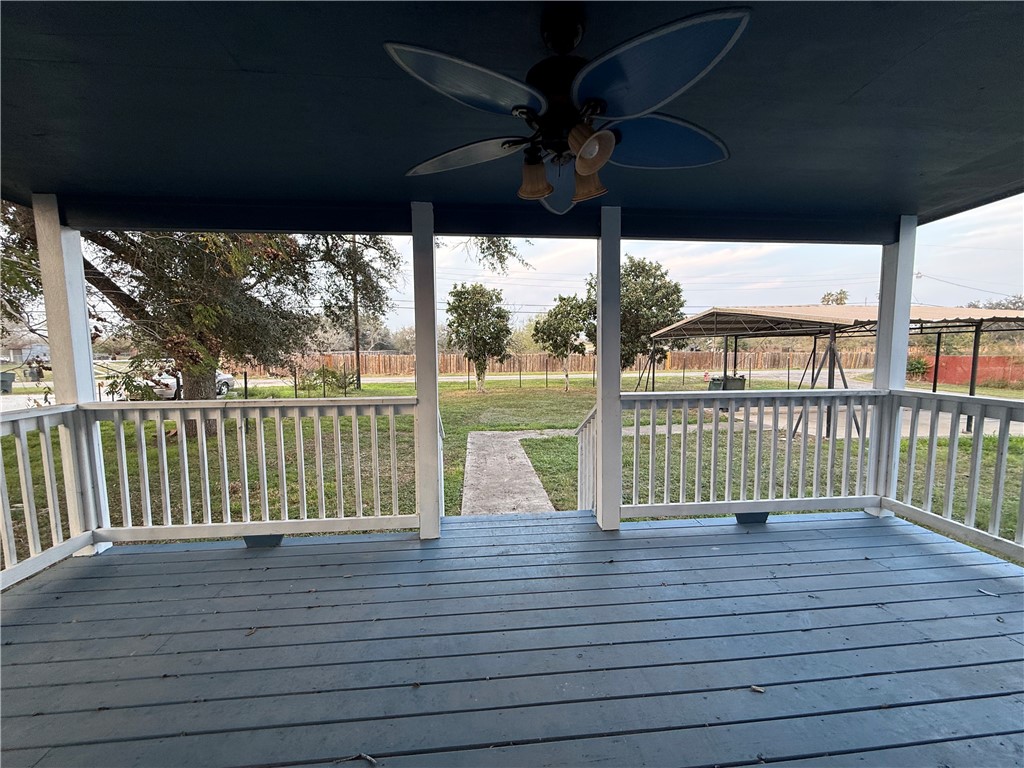 917 Corazan Street Alice, TX 78332 - Photo 17 of 37 a view of deck with patio