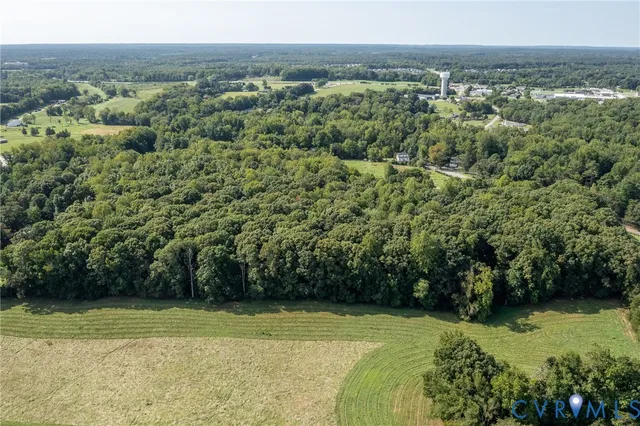 a view of a lake with mountains in the background