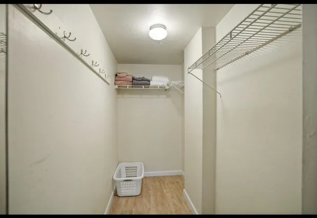 a view of water heater room