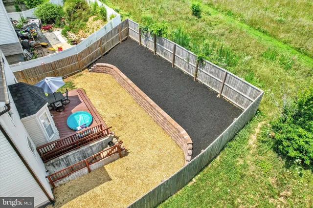 a view of swimming pool with an outdoor space