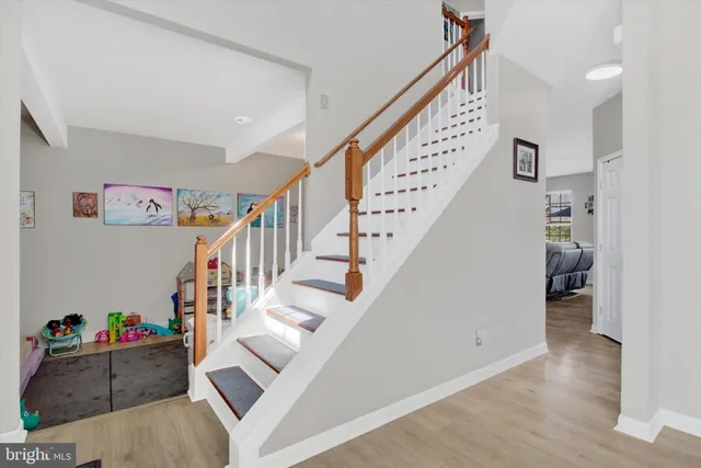 a play room with toys