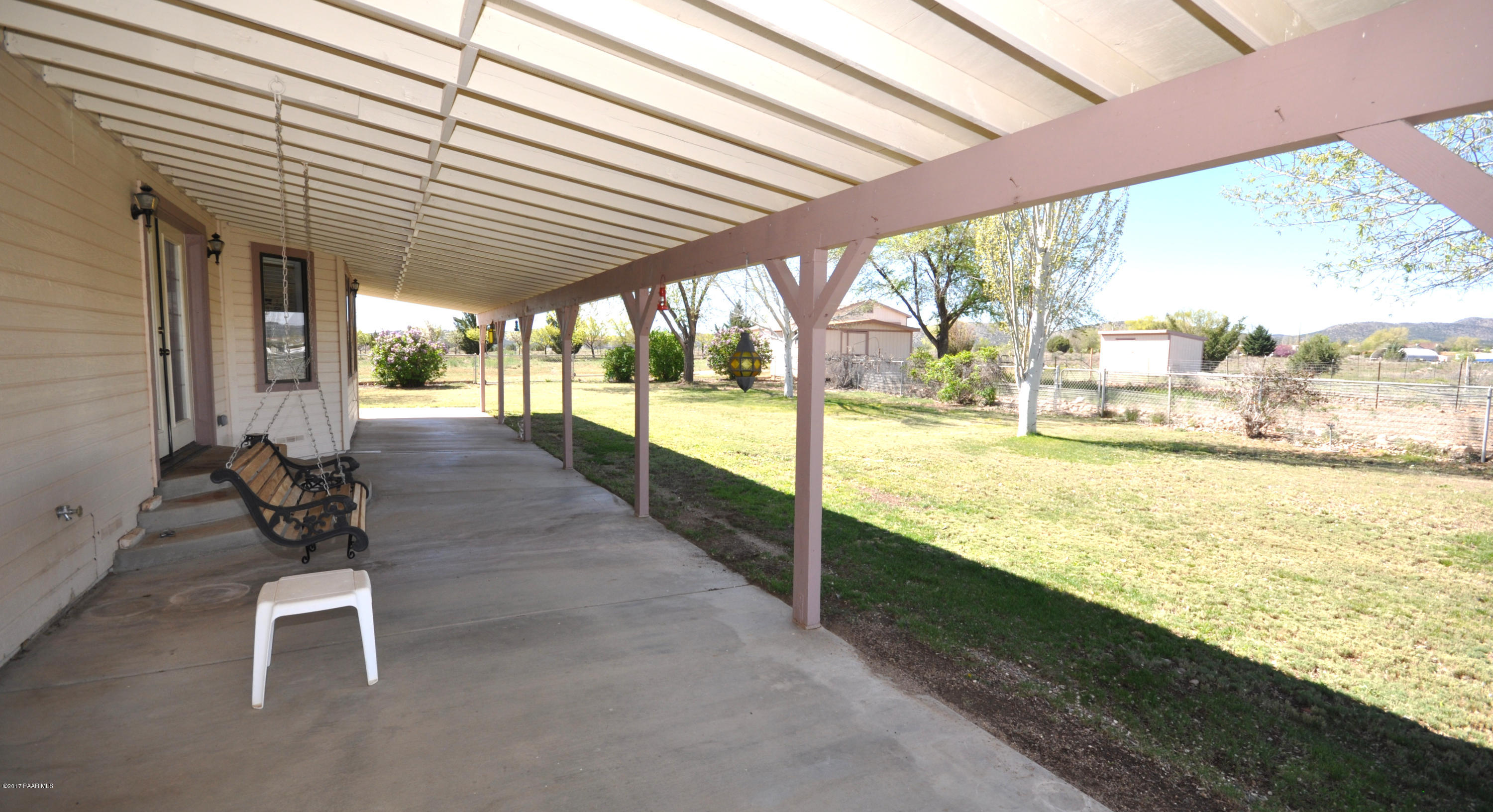 21490 Shotgun Ridge Road Paulden, AZ 86334 - Photo 31 of 51 Back patio