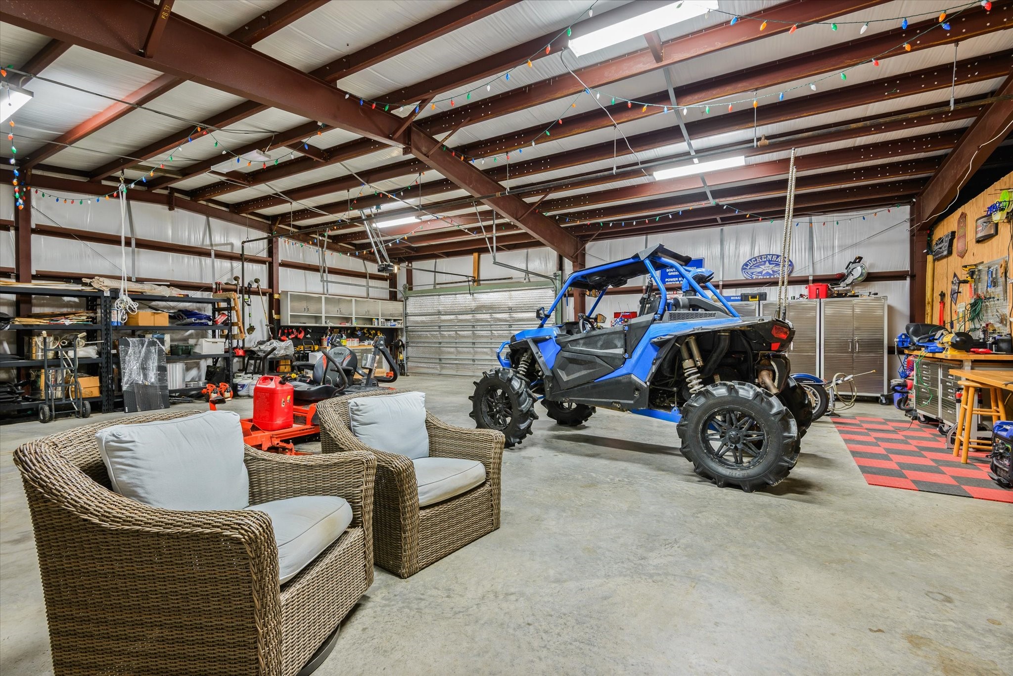 11578 28th Street Santa Fe, TX 77510 - Photo 26 of 46 a view of a garage with storage