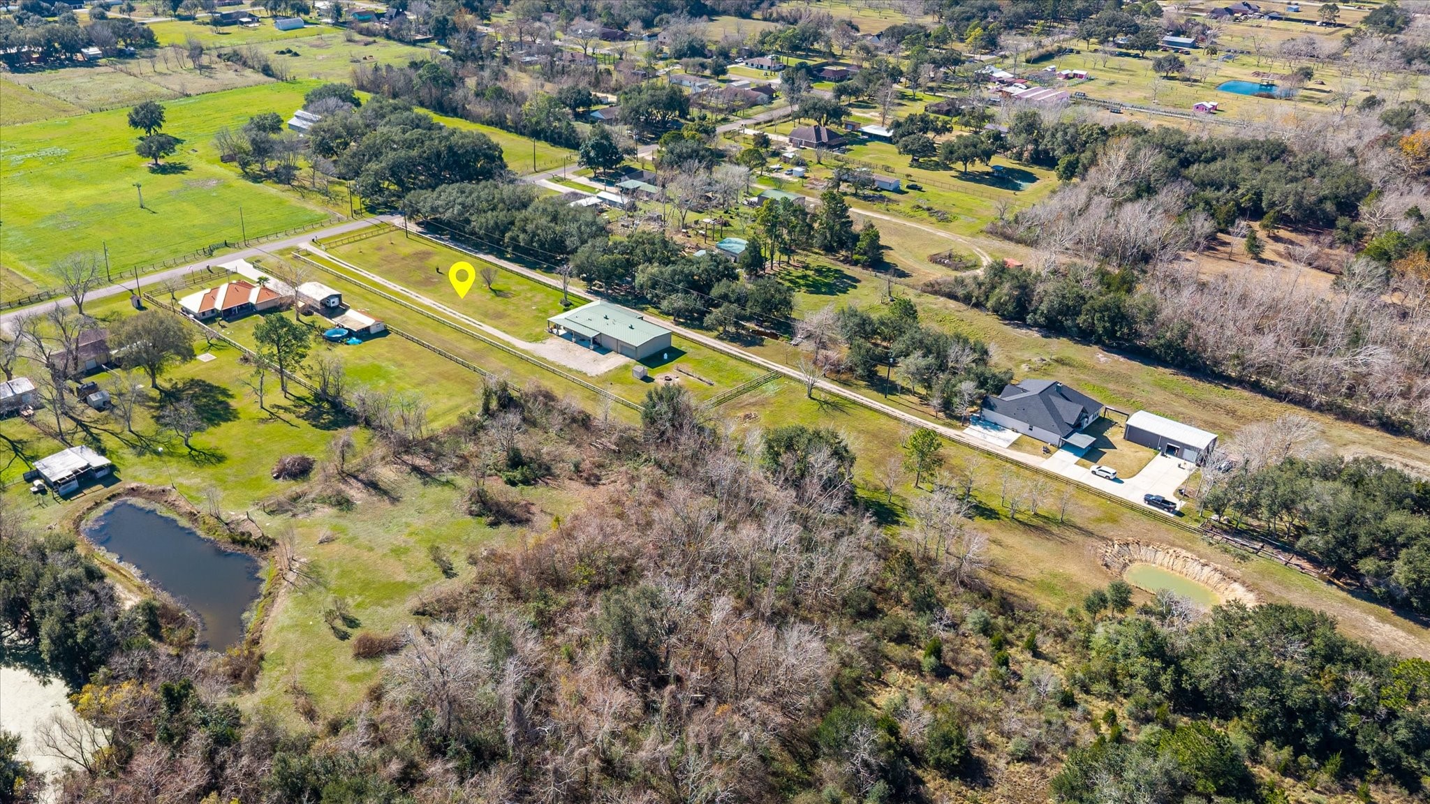 11578 28th Street Santa Fe, TX 77510 - Photo 42 of 46 a view of a yard with an outdoor space
