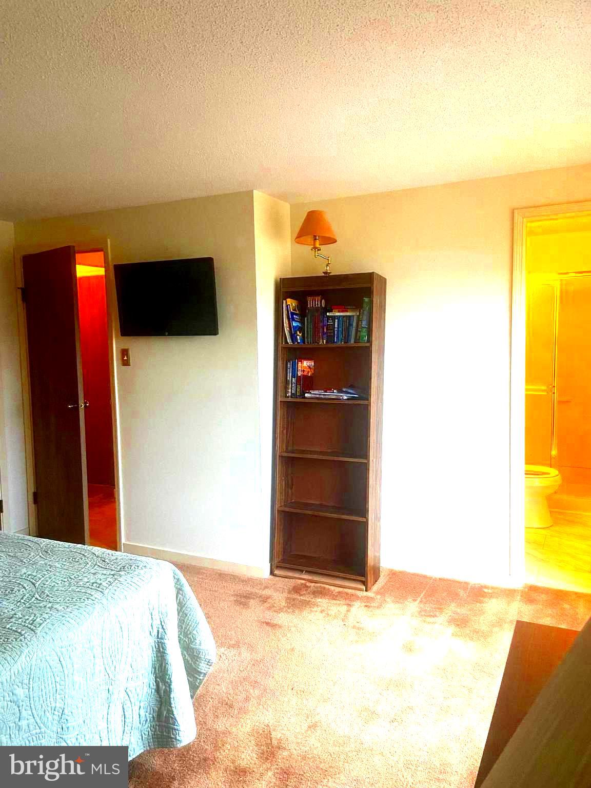 529 King Street Basye, VA 22810 - Photo 26 of 32 a bed room with a bed and a television
