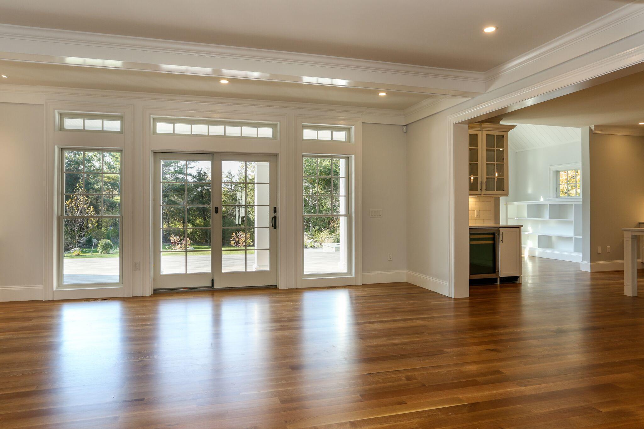 9 Jericho Road Dennis, MA 02638 - Photo 10 of 42 a view of an entryway with wooden floor and door